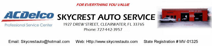  SKYCREST AUTO SERVICE