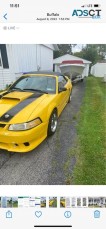 1999 Ford mustang GT Convertible 2D