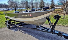 1982 14' SmokerCraft Fishing Boat ready 