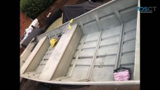 14’ Grumman Flat-bottom Boat and tilt tr