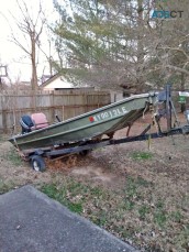 1988 Alumacraft jon boat 14'