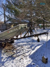 1988 Alumacraft jon boat 14'