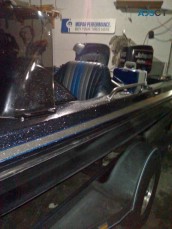 1995 Ranger bass boat 392v