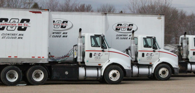  Chamberlain Oil trucks