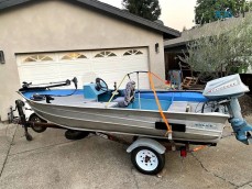 1976 Valco 15' aluminum boat