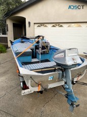 1976 Valco 15' aluminum boat