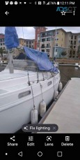 32 ft Coronado sailboat