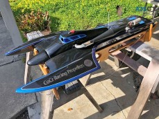 Baker Assassin Hydro RC Gas Boat 29.5 M&