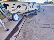 15' Aluminum boat for sale