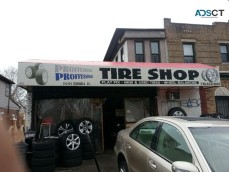 Professional tire shop