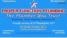 Proper Function Plumbing