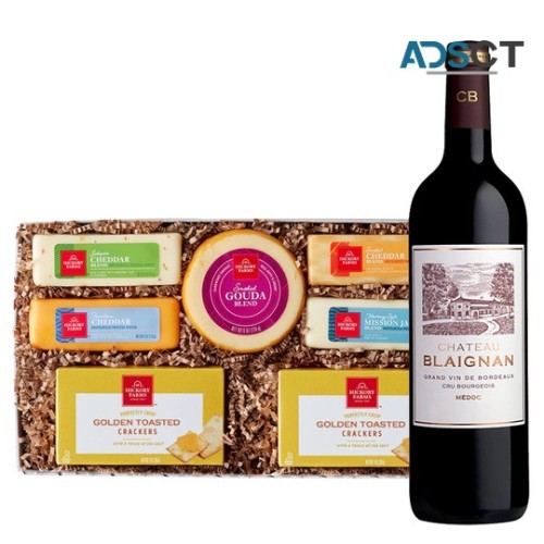 Buy and enjoy French Wine Gift Basket