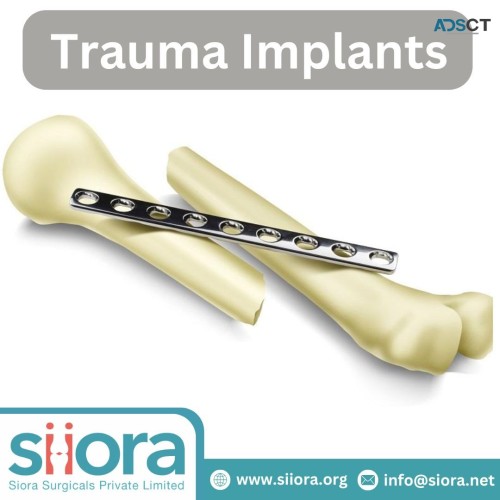 Trauma Implants Manufacturer in USA – Get a CE-Certified Range of Implants