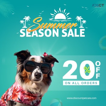 Summer Sale: Grab 20% Off on Pet Supply