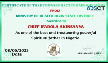 The Most great powerful spiritual Herbalist Father In Nigeria Oluawo+2347054677644