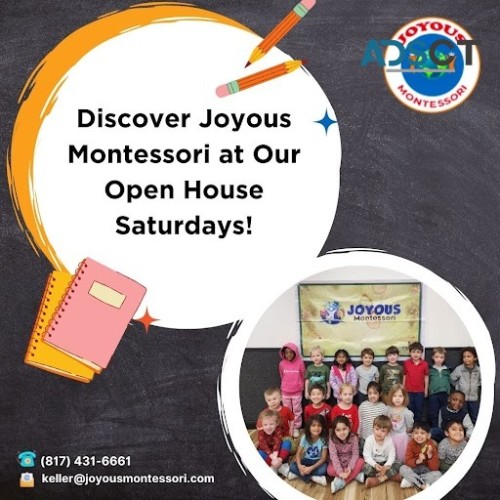 Discover the Best Montessori Daycare in Keller TX at Joyous Montessori