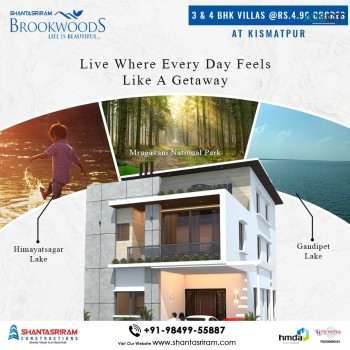 3 and 4bhk Villa Projects in Kismatpur |