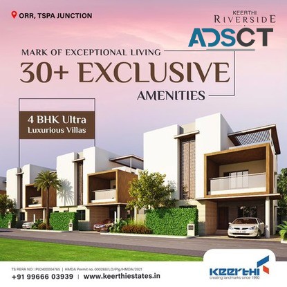 Villas For Sale In Kismatpur | Keerthi E