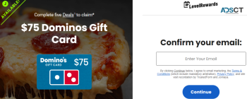  Claim Your $75 Dominos Gift Card Now!