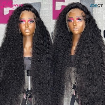 13x6 Hd Lace Frontal Wig Deep Wave 250 D