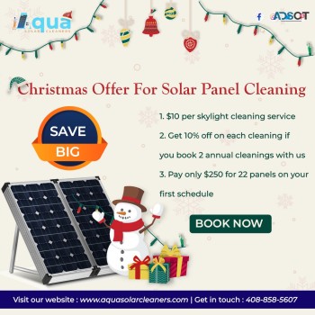 On Christmas, Save Bills by Maximizing Solar Panel's Performance