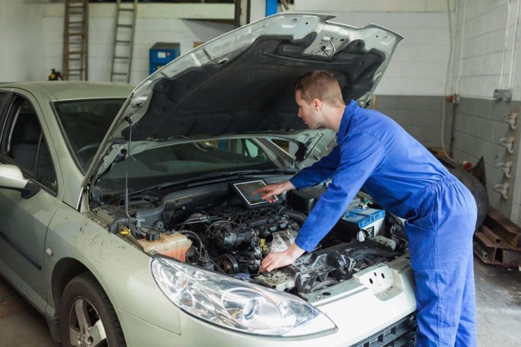 auto body repair work